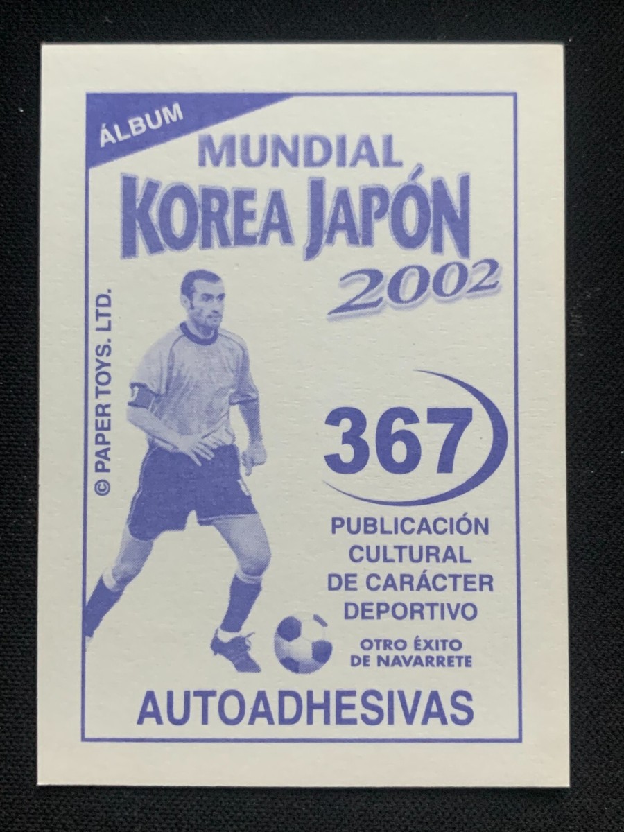2002 Navarrete Korea Japan World Cup FIFA Ax Sticker #367 HENRIK