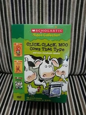 Click, Clack, Moo Cows That Type and more Fun on the Farm - 3 Pack (DVD, 2004)