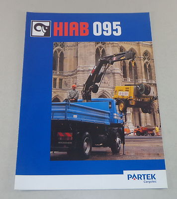 Brochure Hiab Loading Crane 095 Stand 08/1998