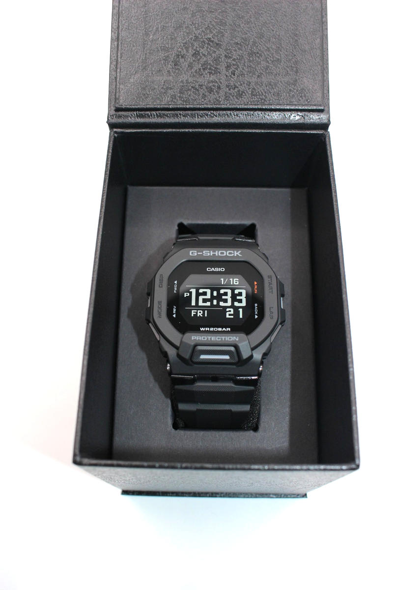 CASIO G-SHOCK GBD-200-1JF Bluetooth Step Counter MIP LCD Sports