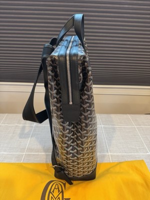 Goyard Cisalpin MM Rucksack Backpack Black Brown NEW | eBay