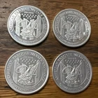 APMEX 1 oz. Silver Round Lot of 4 🇺🇸