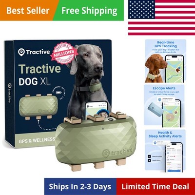 XL Smart Dog GPS Tracker | Live Pet Tracker with Virtual Fence | Vital Signs ...