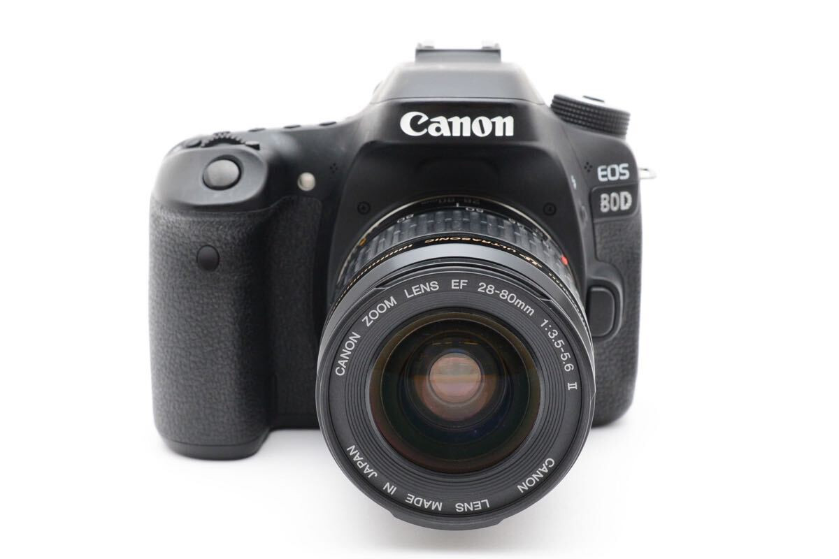 Camera Canon Eos 80D/Standard Lens Set Ef 28-80Mm1 3.5-5.6Ii | eBay