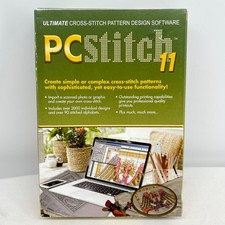 PC Stitch 11 Ultimate Cross-Stitch Pattern De...
