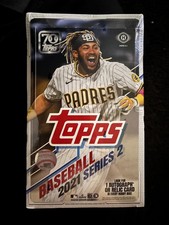 2021 Topps Series 2 Baseball MASSIVE Factory Sealed HOBBY Box-AUTO/GU+SILVER PK