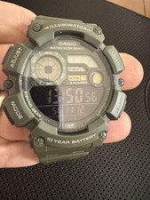 Title:  Casio WS-1500H-3BVCF Fishing Gear Dig...