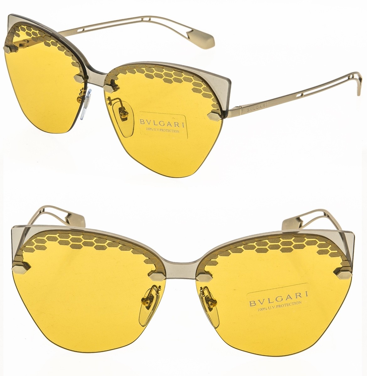 ◆激レア◆ブルガリ◆Bulgari◆メガネ◆メンズ◆レディース◆イエロー◆黄 ◇激レア◇ブルガリ◇Bulgari◇メガネ◇メンズ◇レディース◇イエロー