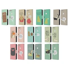 HEAD CASE DESIGNS DOSES NONSENSE LEATHER BOOK WALLET CASE FOR GOOGLE PHONES