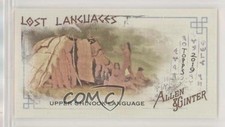 2019 Topps Allen & Ginter Lost Languages Minis Upper Chinook Language #LL-4 9r7