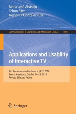 Absolo - Applications and Usability of Interactive TV   7th Iberoamer - X555z