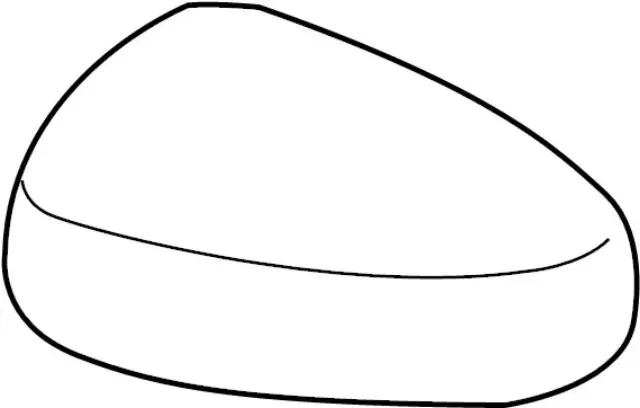 Cubierta de espejo para Infiniti QX50 2016-2017 (P/N 963745UA0H)