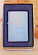 Zippo American Classic 1937 Replica Pat. 2032695 1998