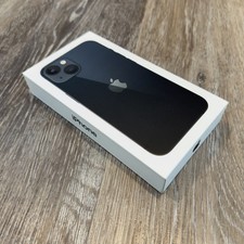 Box Only Apple iPhone 13 Midnight 128GB Empty Box