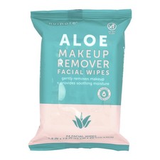 Aloe Makeup Remover Facial Wipes , 24 Wipes
