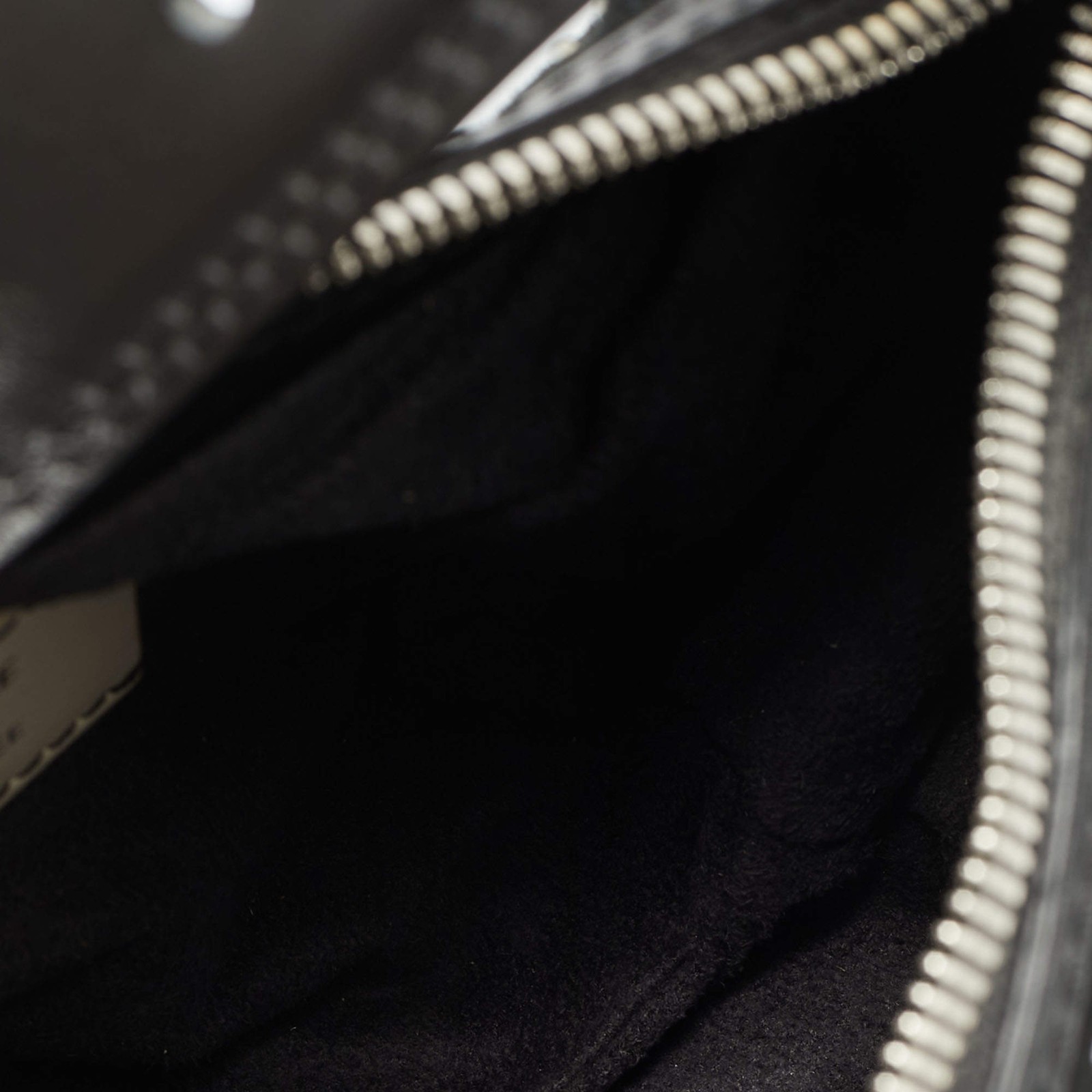 Zadig Voltaire Le Cecilia Strass XS Black Suede Bag image 7