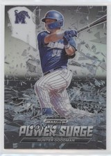 2021 Panini Prizm Draft Picks Power Surge Silver Hunter Goodman #PS-HG 04o2