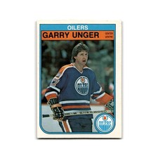 1982 O-Pee-Chee Garry Unger Edmonton Oilers #120
