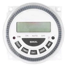 Timerco TM-619-4 - Frontier 7 Day Timer, (for GATE OPENER) 12V NEW 