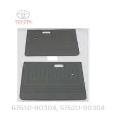 Toyota OEM Land Cruiser FJ40 BJ40 1969-1986 Genuine Door Panel Trim Board SET