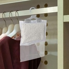 1-10PCS Reusable Moisture Absorber Bags Empty Bag With Hook Hanging