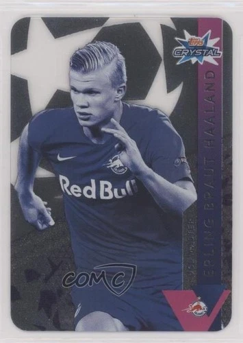 2019-20 Topps Crystal UCL Erling Haaland #113 Rookie RC