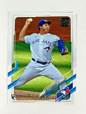2021 Topps Series 1 Nate Pearson #113 Rookie Base Card Toronto Blue Jays