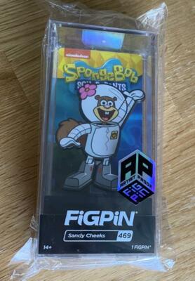 FiGPiN Artist Proof Sandy Cheeks #469 AP Pin SpongeBob Squarepants