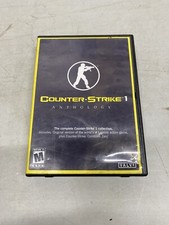 Counter Strike 1 Anthology PC Game Computer CD-ROM Reference w/ Key Code 2 Discs