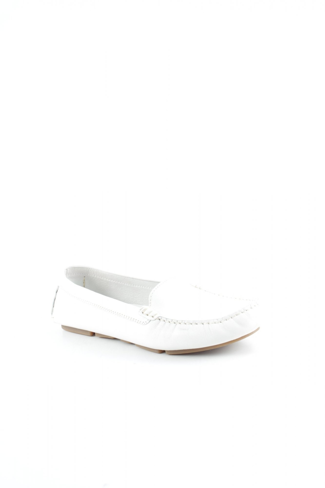 Mokassins weiß Casual-Look Damen Gr. DE 41 weiß Schuhe Schuhes Leder Moccasins Mokassins weiß Casual-Look Damen Gr. DE 41 weiß Schuhe Schuhes Leder Moccasins