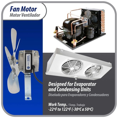Appli Parts APFM-182E 18W Kälte Kondensator und Verdampfermotor 220V 60Hz - Bild 9 von 9