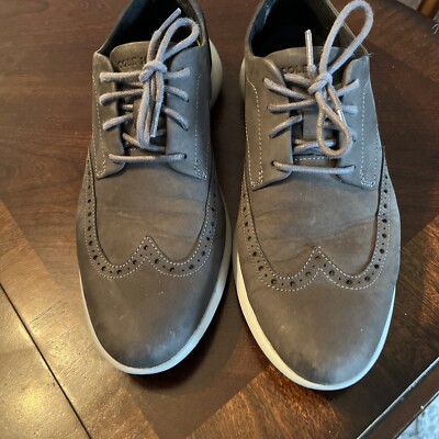 Cole Haan Grand Troy Wingtip Oxford Pavement Grey C33765  display picture 3