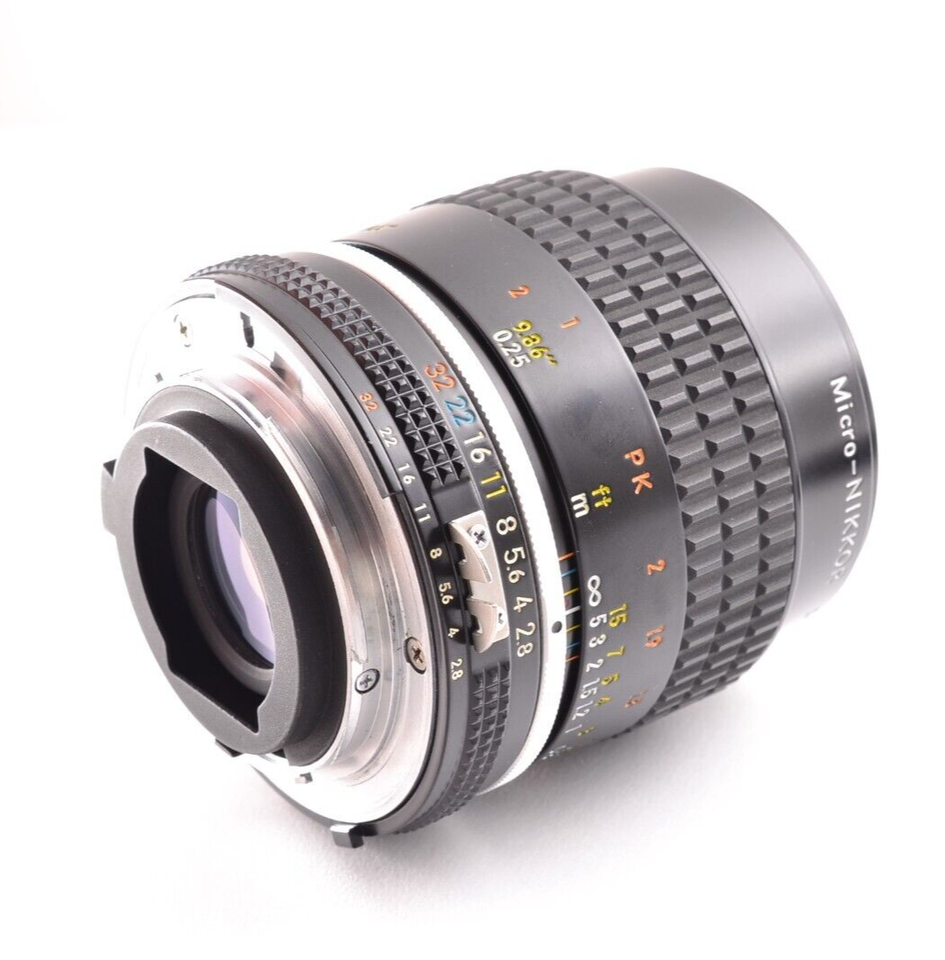 Near Mint+++ Nikon Nikkor Ais AIS 55mm f/2.8 Macro Micro Prime Lens MF