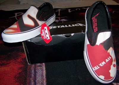 metallica kill em all vans