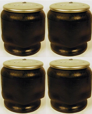 4 Pack BlackTech Air Springs W01-358-9069 / 1R12-069