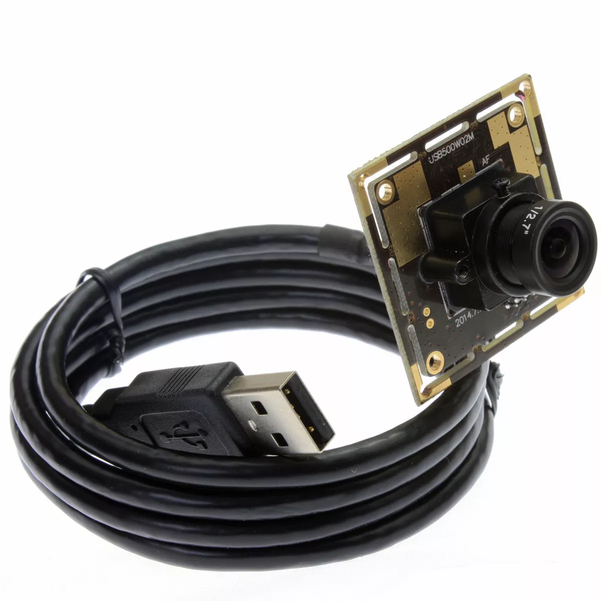5MP USB Camera Module w 2.8mm Lens for Medical Inspection Mini