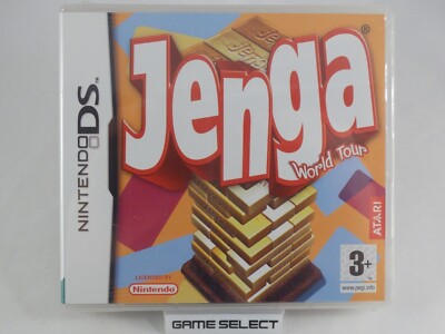 JENGA WORLD TOUR Nintendo DS DSi 2DS 3DS nds PAL EUR Original Neu Versiegelt