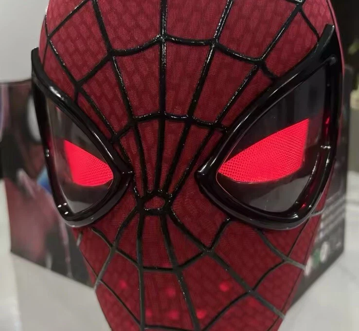 Máscara TASM 2 Spider-Man Ojos de Arácnido en Movimiento Control Remoto Casco Máscaras Regalo Foto 2 de 4