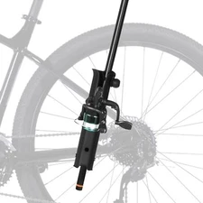 Fishing Rod Holder for Bike - 360° Rotatable Fishing Pole Mount Adjustable Fi...