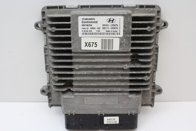 2011 11 Hyundai Sonata 39111-2GG75 Computer Engine Control ECU ECM EBX Module