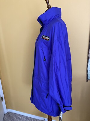 Nautica Competition NWT Purple Hooded Multi Pocket Jacket RV $398