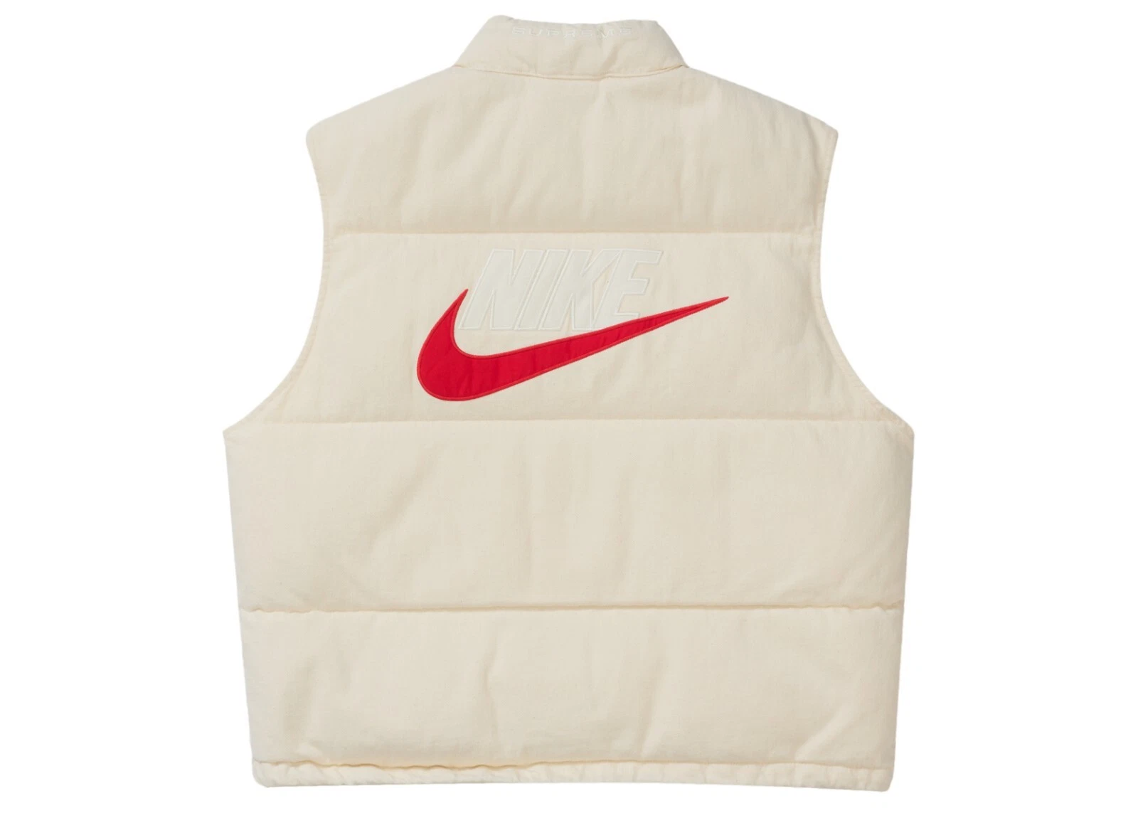 Gilet tampon en denim naturel Supreme x Nike   Large 