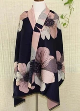 Fashion Colorful large Woman's Vintage Paisley Flower Cashmere Rugs Shawls 976