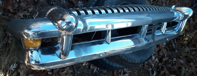 X MERCURY MONTCLAIR NEW TRIPLE PLATED CHROME FRONT BUMPER 1955 55