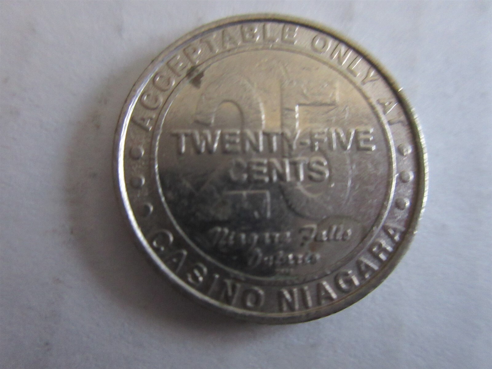 Casino Niagara 25 cents Casino Gaming Token Coin Niagara Falls eBay