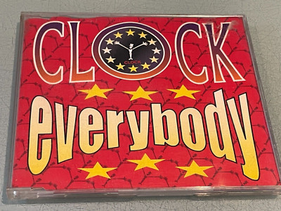 Clock - Everybody - 6 Track CD Single - 1995 Media Records