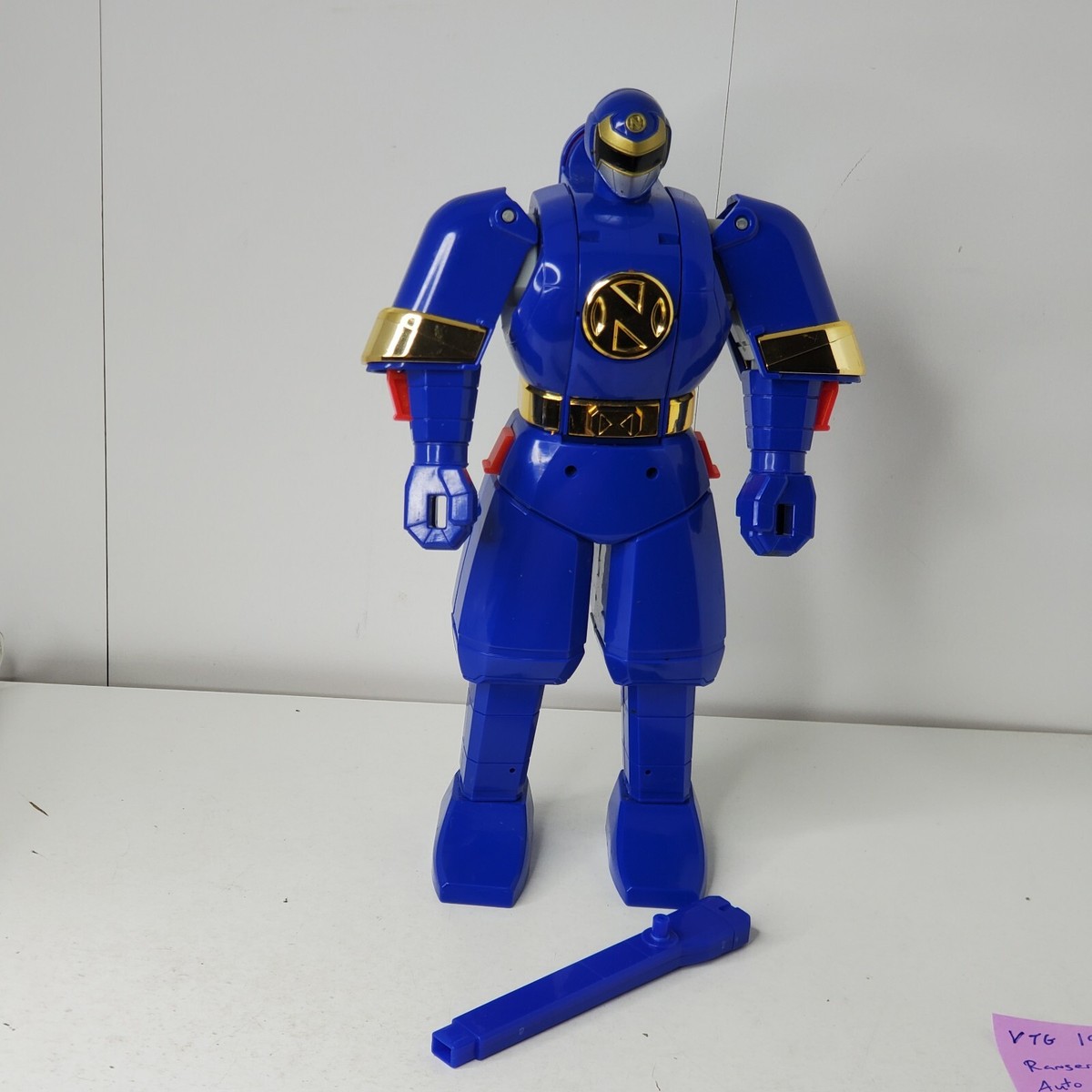 VTG Deluxe Auto Morphin Ninjor Mighty Power Rangers Zord No Sword