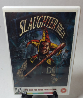 Slaughter High / Jolly Killer Arrow DVD Complete w/Booklet and Insert 1985