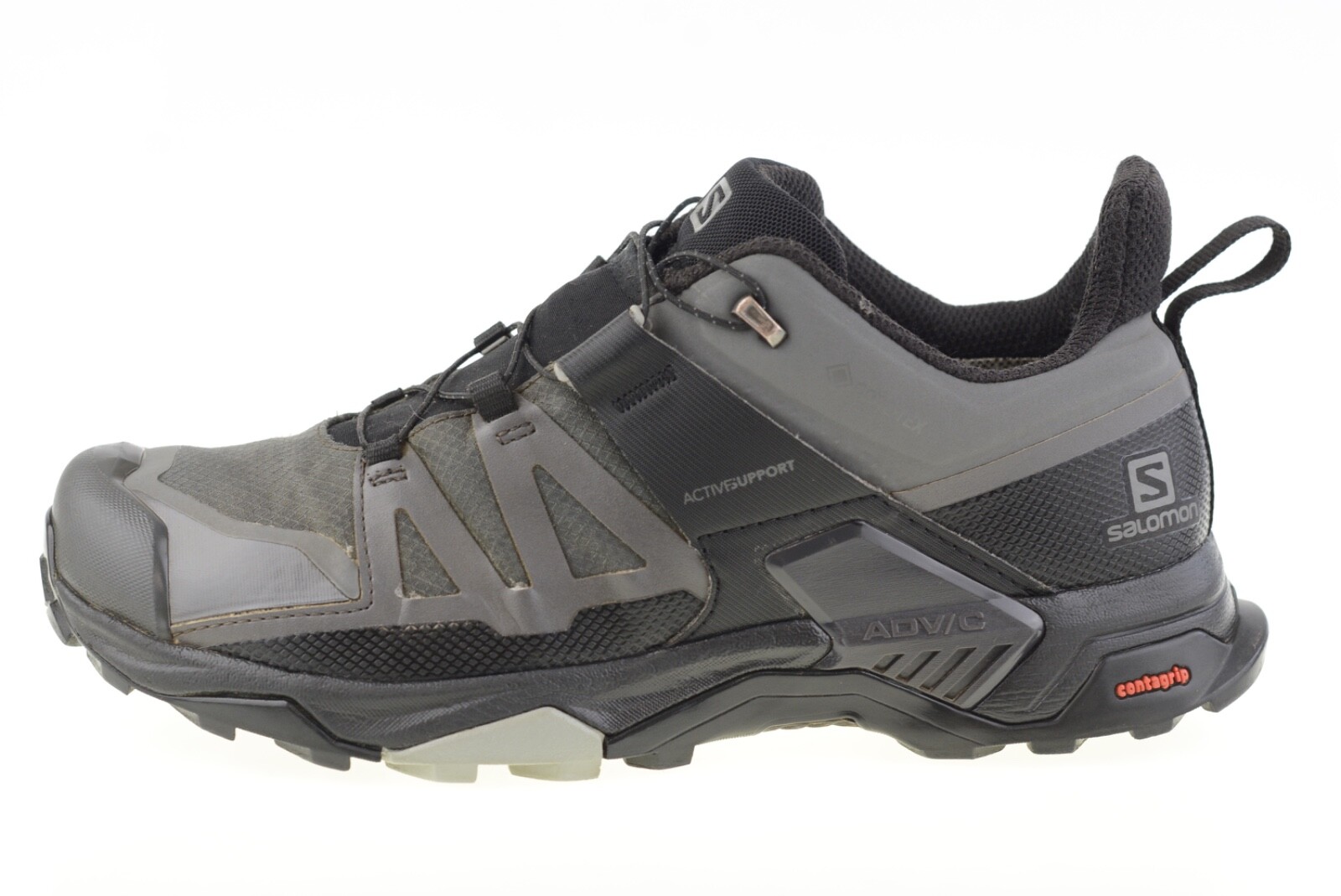 Salomon X Ultra 4 Low GTX GORE TEX Grigio 412870 Scarpe da Ginnastica Uomo Taglia UK 7