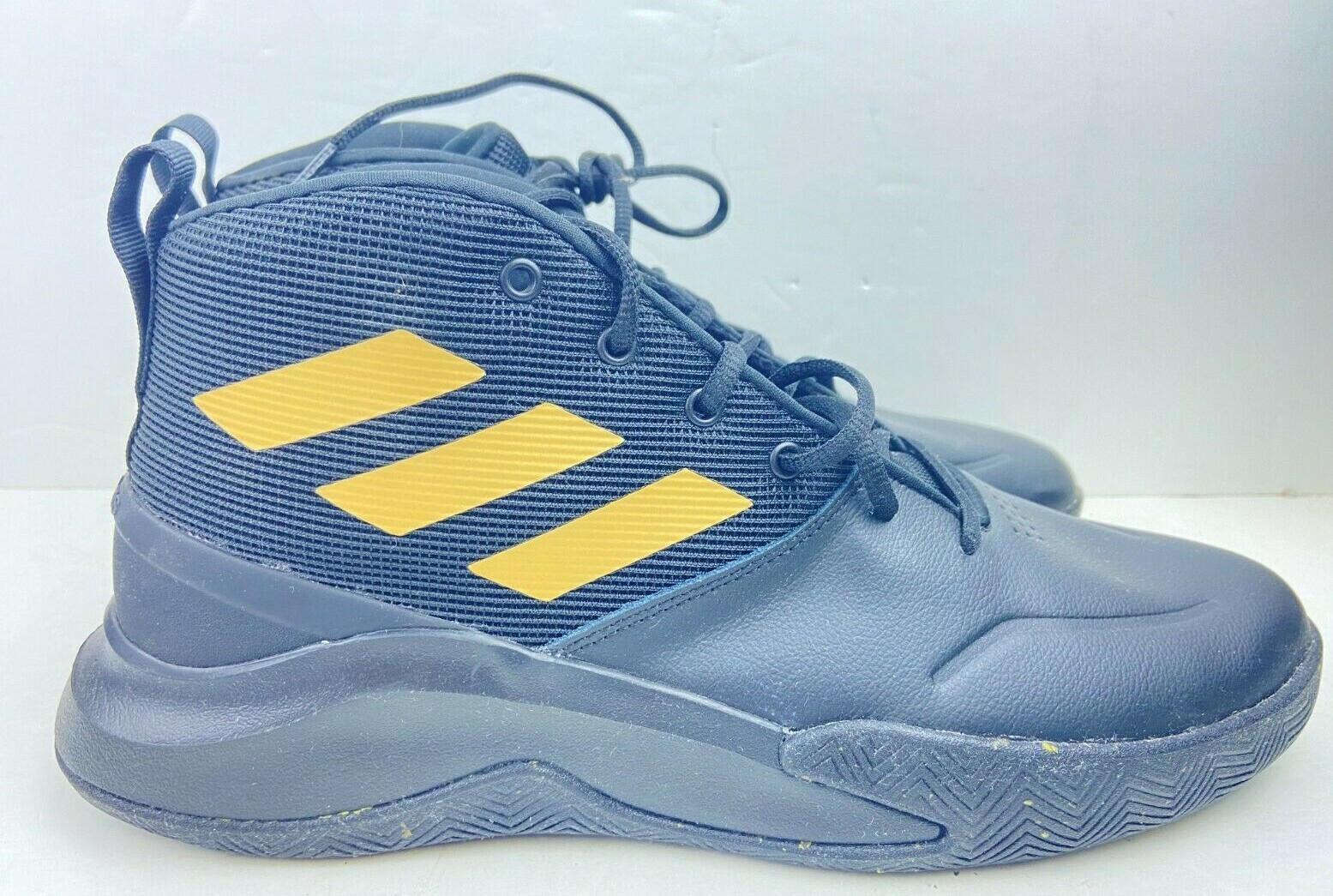 Adidas Men's Own The Game Basketball Shoes FW4562 Black Size 12